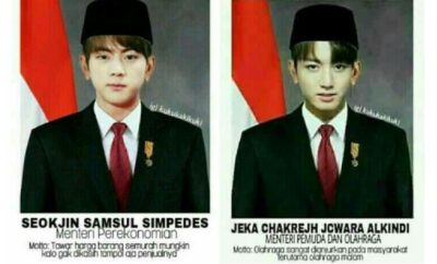 Kocak! 7 Potret Idola KPop Jadi Jajaran Menteri Indonesia