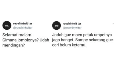 10 Status Twitter Lucu Kelamaan Jomblo yang Sedihnya Menyayat Hati