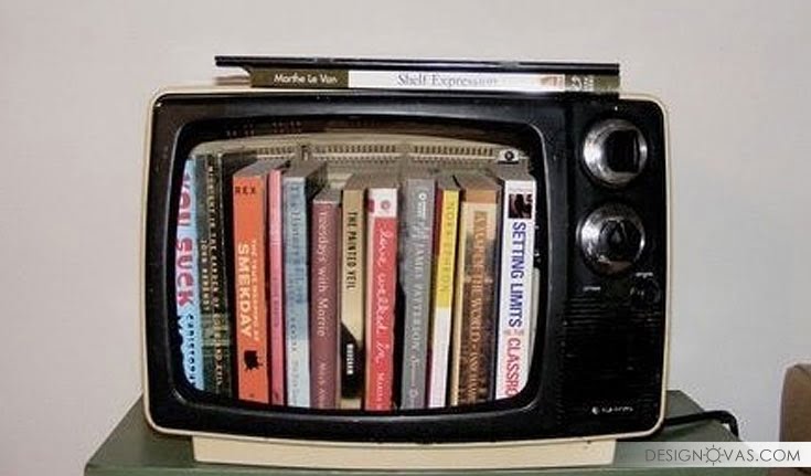10 Ide Unik Ubah Televisi Lama untuk Dekorasi Ruangan