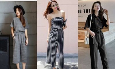 10 Inspirasi Bergaya Korea dengan Memakai Jumpsuit, Tampak Feminim nan Stylish