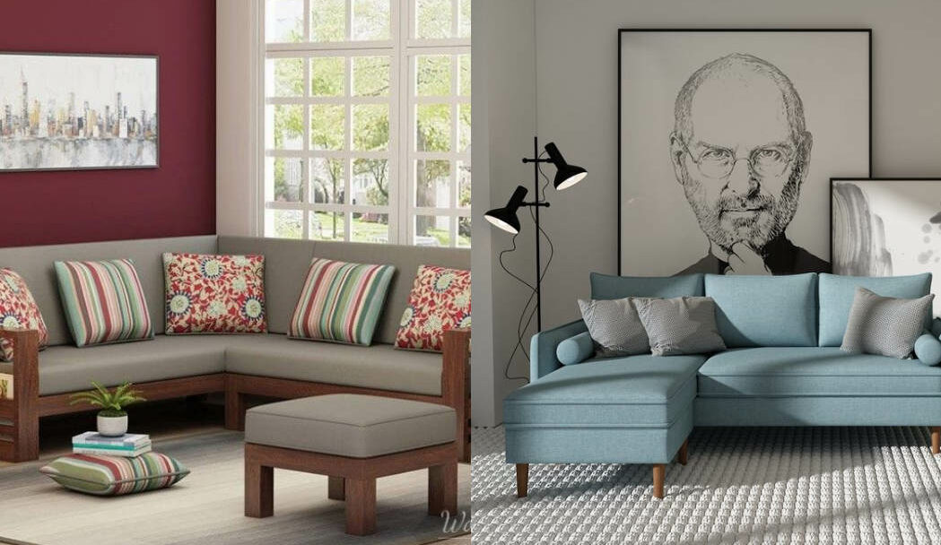 10 Desain Ruang  Tamu  dengan Sofa  Bentuk L  Muat Banyak 
