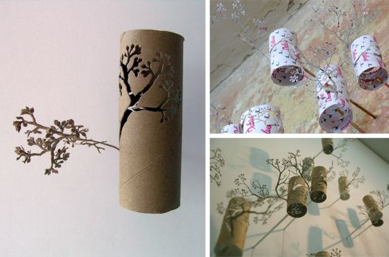 10 Ide Dekorasi dari Tissue Roll, Kreatif dan Murah