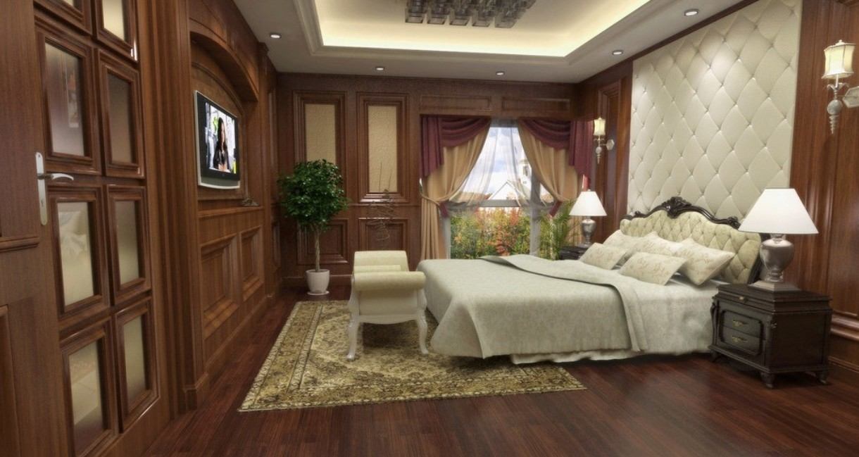 Cocok Untuk Villa, 10 Desain Kamar Elegan dengan Material Kayu