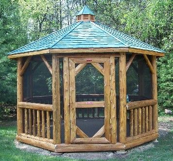 10 Desain Gazebo Dengan Konsep Rustic, Terlihat Natural