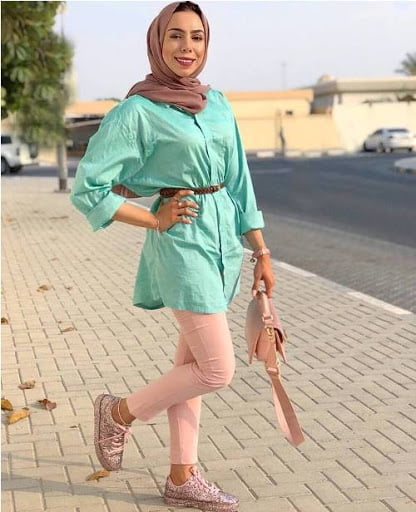 Lebih Feminin, 10 Inspirasi Hijab OOTD dengan Warna Pastel