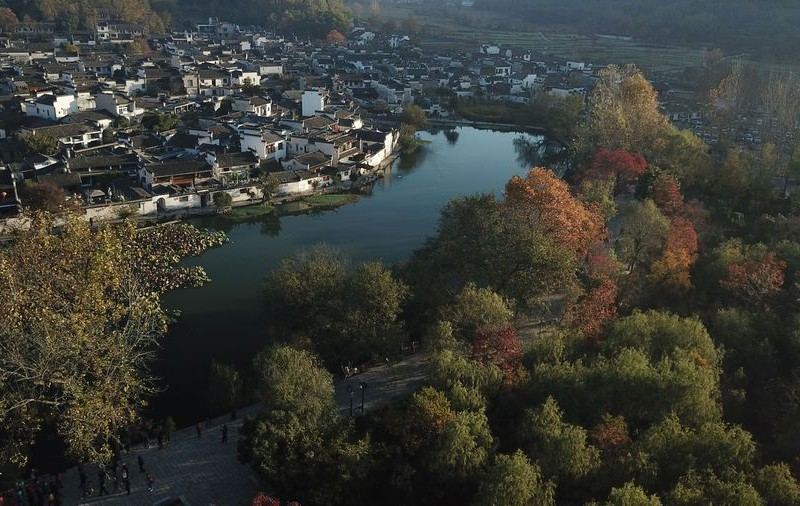 Seperti di Negeri Do ngeng, Desan Hongcun China Ini Sudah Berusia 900 Tahun