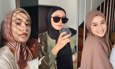 10 Inspirasi Hijab Helmi Nur Sifah, Tampak Stylish dan Mempesona