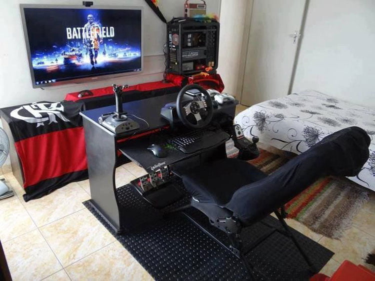 Cool Abis, 10 Desain Kamar Gamer yang Muat Banyak Layar