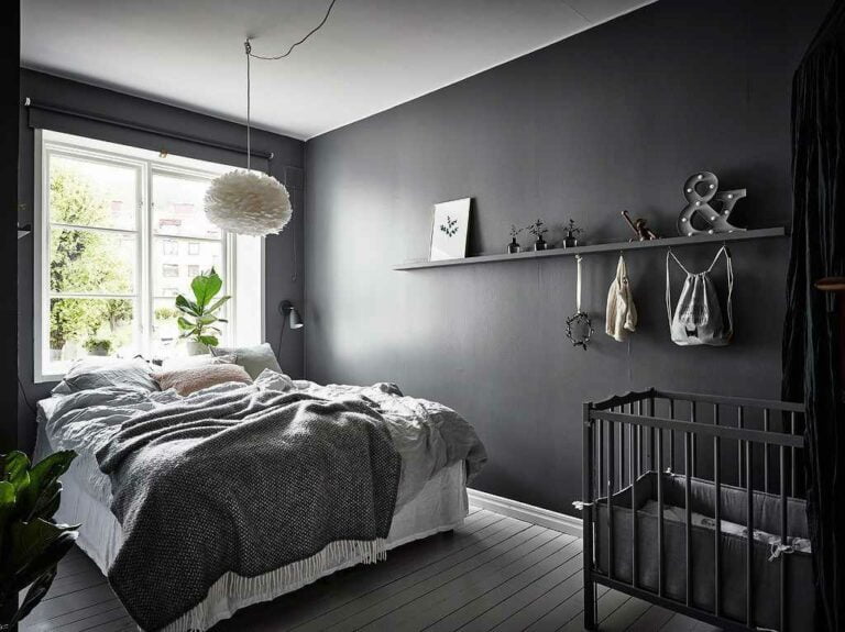 10 Desain Kamar Tidur Warna Hitam, Tampak Elegan & Anti Suram - Dailysia