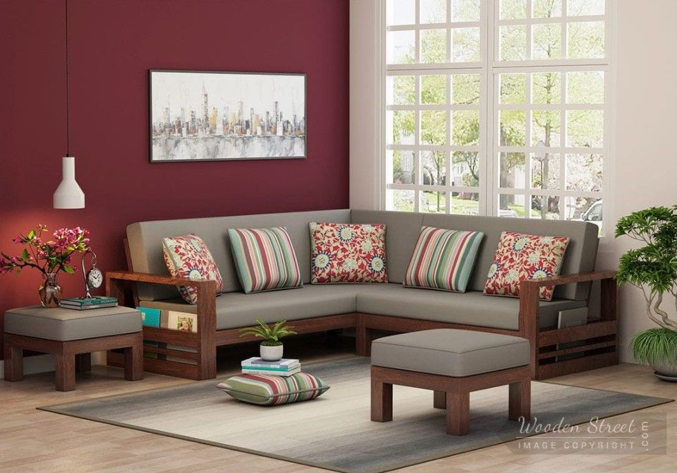 10 Ide Desain Ruang Tamu dengan Sofa Bentuk L, Muat Banyak Tamu