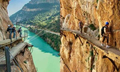 Dibangun di Tepi Jurang, Caminito del Rey Jadi Wisata Paling Ekstrem di Spanyol