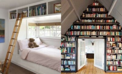 Ini nih 10 Desain Kamar Tidur untuk Pecinta Buku, Bisa Langsung Baca