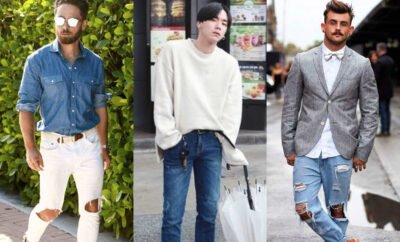 Hype Abis, 10 Mix and Match Ripped Jeans Pria Tampak Manly