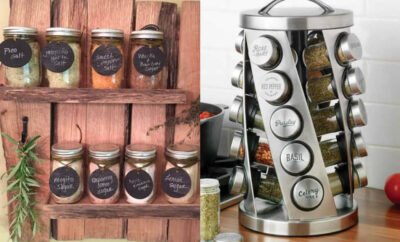 Jangan Berantakan Lagi Ya, Ini 10 Desain Tempat Bumbu yang Bikin Dapur Tetap Rapi