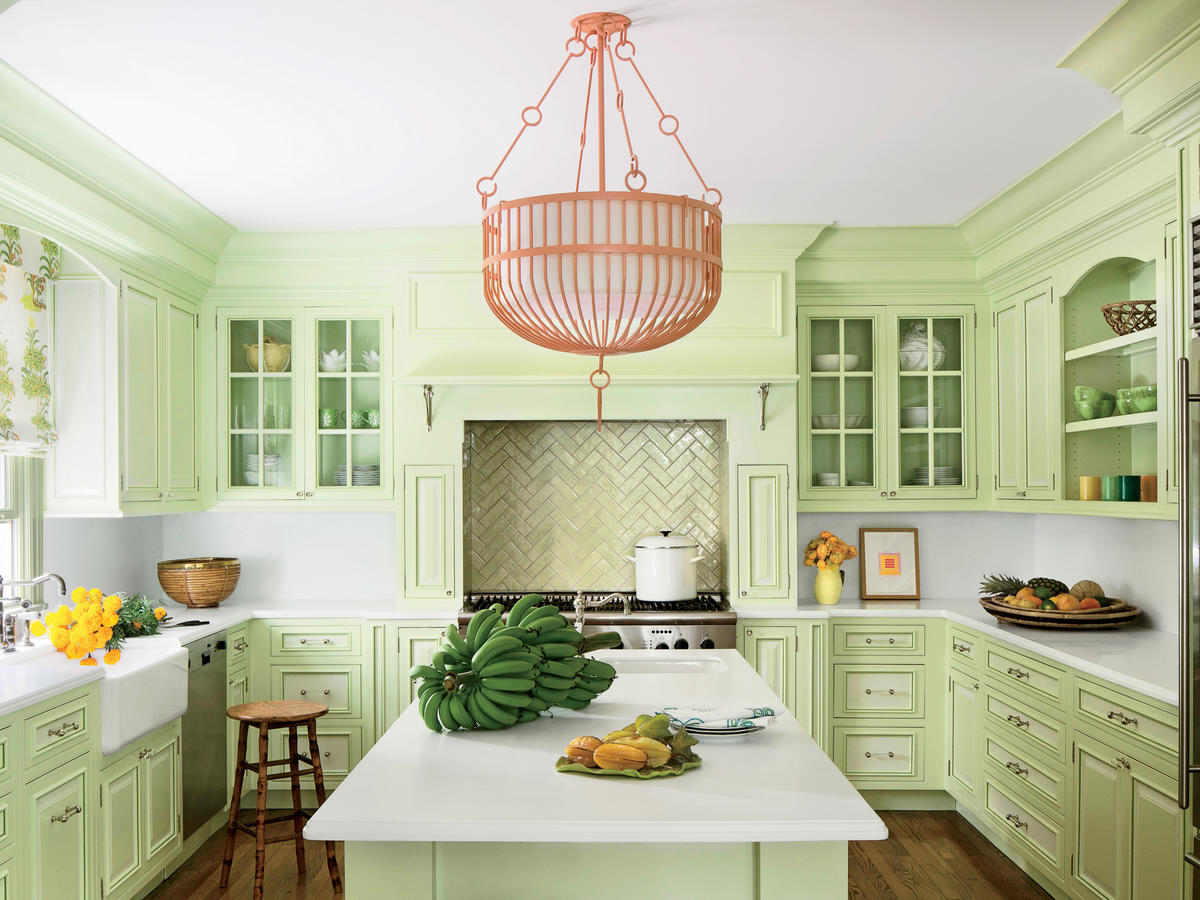 10 Desain Dapur Penuh Warna