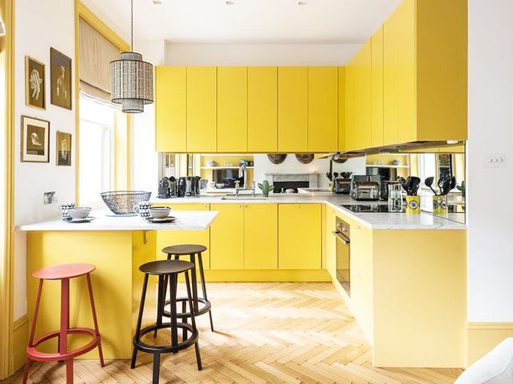 10 Desain Dapur Penuh Warna yang Bikin Semangat Memasak