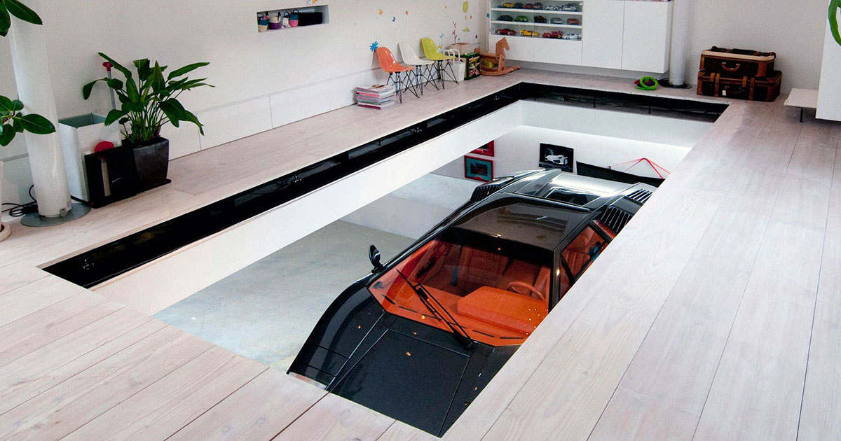 Yuk Intip, 10 Desain Garasi Mewah untuk Mobil Wah