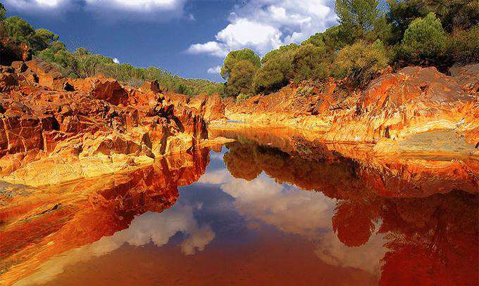 Terlihat Seperti Planet Mars, Sungai Rio Tinto di Spanyol Jadi 'Laboratorium Alami'