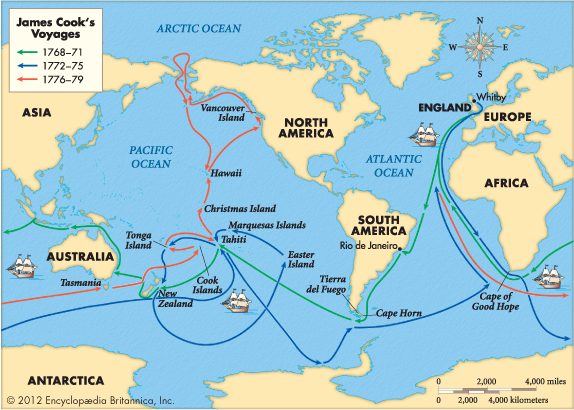  Pelaut Inggris yang Menemukan Jalur ke Samudera Pasifik
