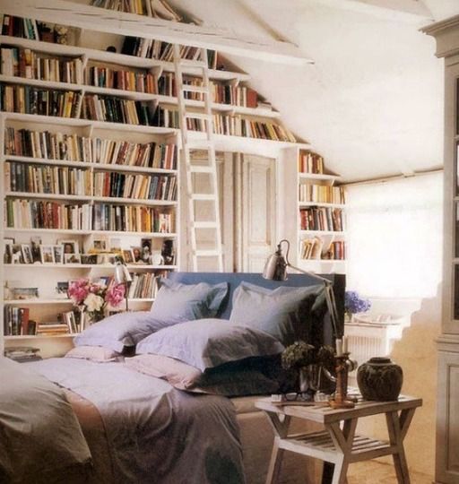 Ini nih 10 Desain Kamar Tidur untuk Pecinta Buku, Bisa Langsung Baca