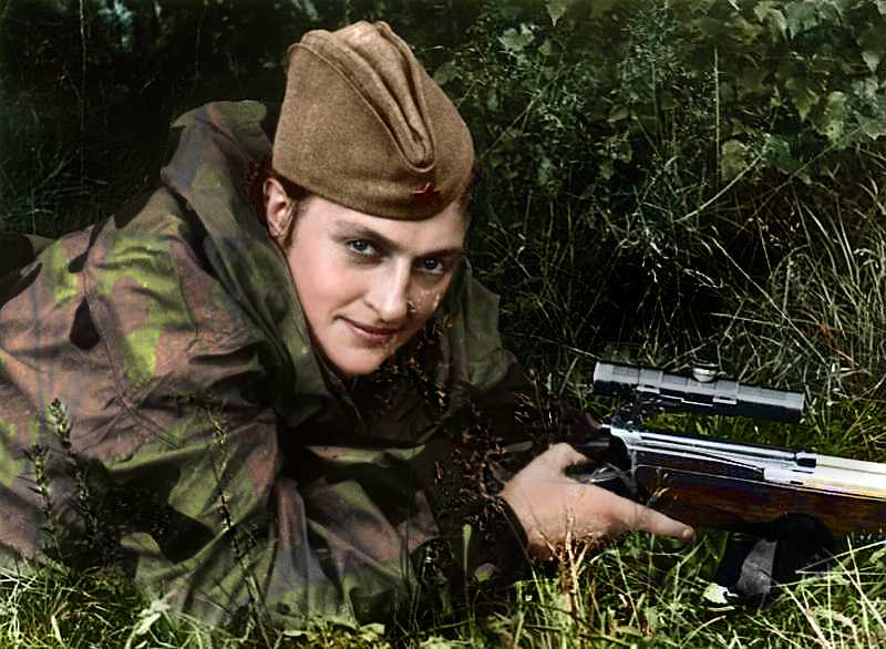 Lyudmila Pavlichenko, Sniper Wanita yang Paling Ditakuti Tentara Nazi
