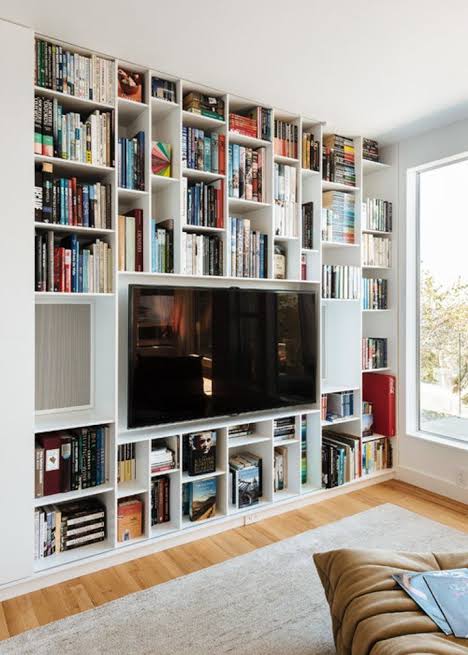Manfaatkan Dinding Rumah, 10 Ide Membuat Perpustakaan Kecil di Rumah