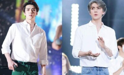 10 Potret Sehun EXO Saat Kenakan Kemeja Putih yang Bak Pangeran