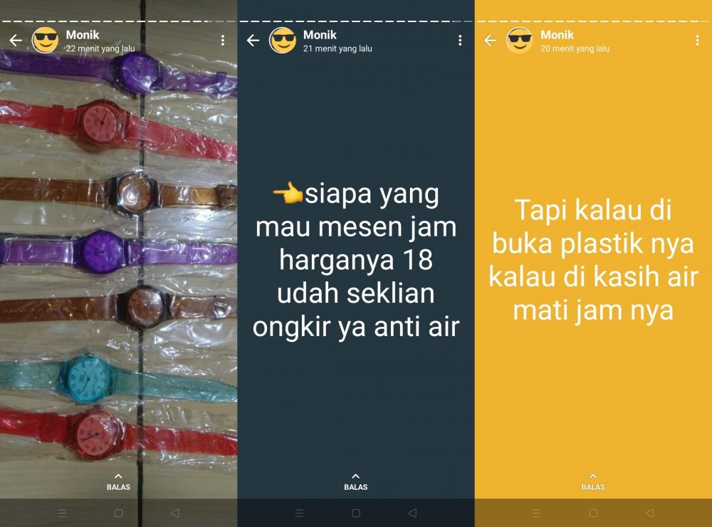 10 Status  Lucu Jualan  Online di WA  Kalimatnya Absurd 