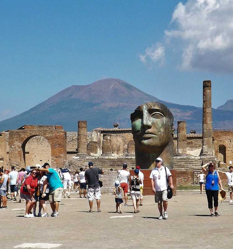 Dianggap Kena Azab, Kota Kuno Pompeii Runtuh karena Letusan Gunung Berapi
