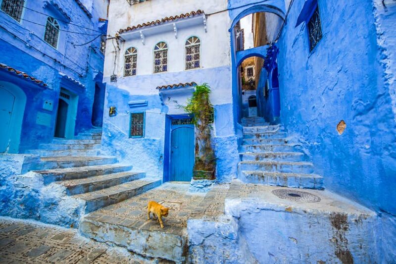 Telusuri Chefchaouen, Kota Kuno Maroko yang Semua Bangunannya Berwarna Biru