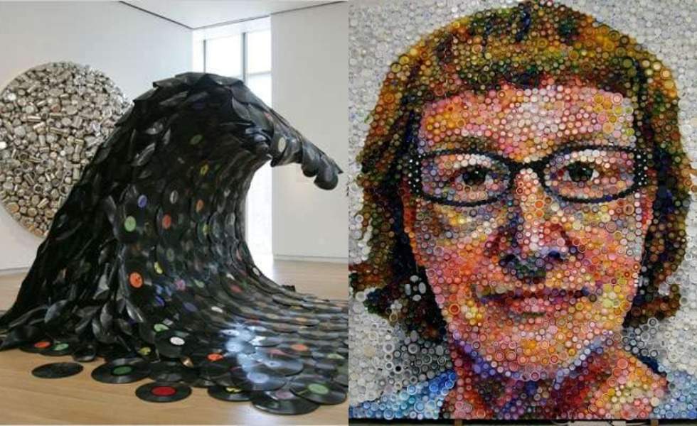 10 Potret Karya Seni Terbuat Dari Barang Bekas Ada Yang Masuk Pameran Dailysia