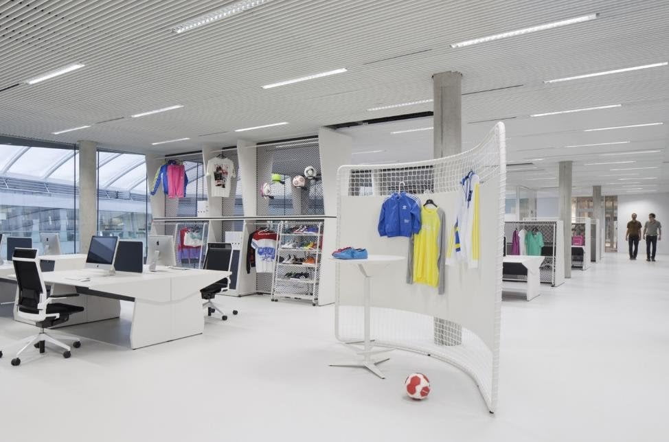 10 Potret Kantor Adidas di Jerman, Bentuk Futuristik Nan Elegan