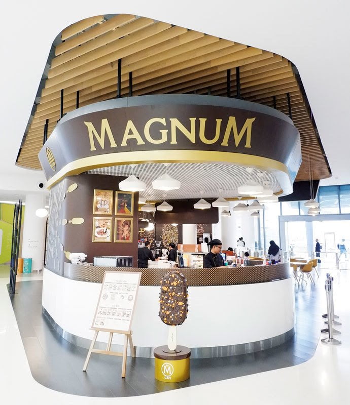 Ada Magnum Cafe, 10 Potret Kantor Unilver di Jakarta yang Berkonsep Ramah ingkungan
