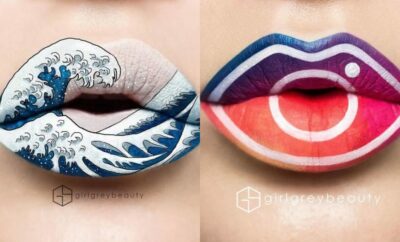 10 Kreasi Lip Art yang Keren dan Tak Biasa, Berani Coba?