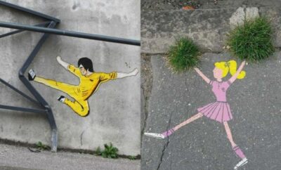 Kreatif, 10 Potret Street Art yang Keren dan Bikin Takjub