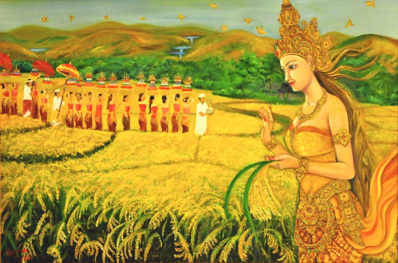 Jadi Simbol Kesuburan, Beginilah Cerita tentang Dewi Sri dalam Mitologi Jawa