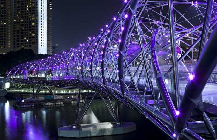 Menakjubkan, 10 Jembatan Dengan Desain dan Pemandangan yang Keren