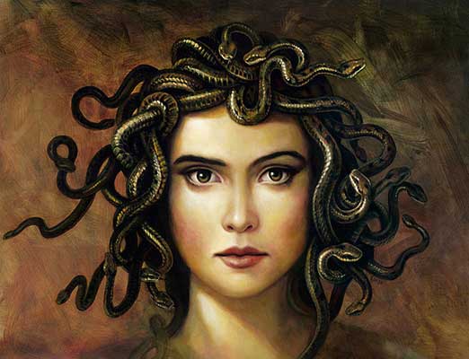 Medusa, Makhluk Mitologi Berambut Ular yang Terkena Kutukan Dewi Athena