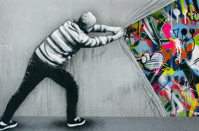 Kreatif, 10 Potret Street Art yang Keren dan Bikin Takjub