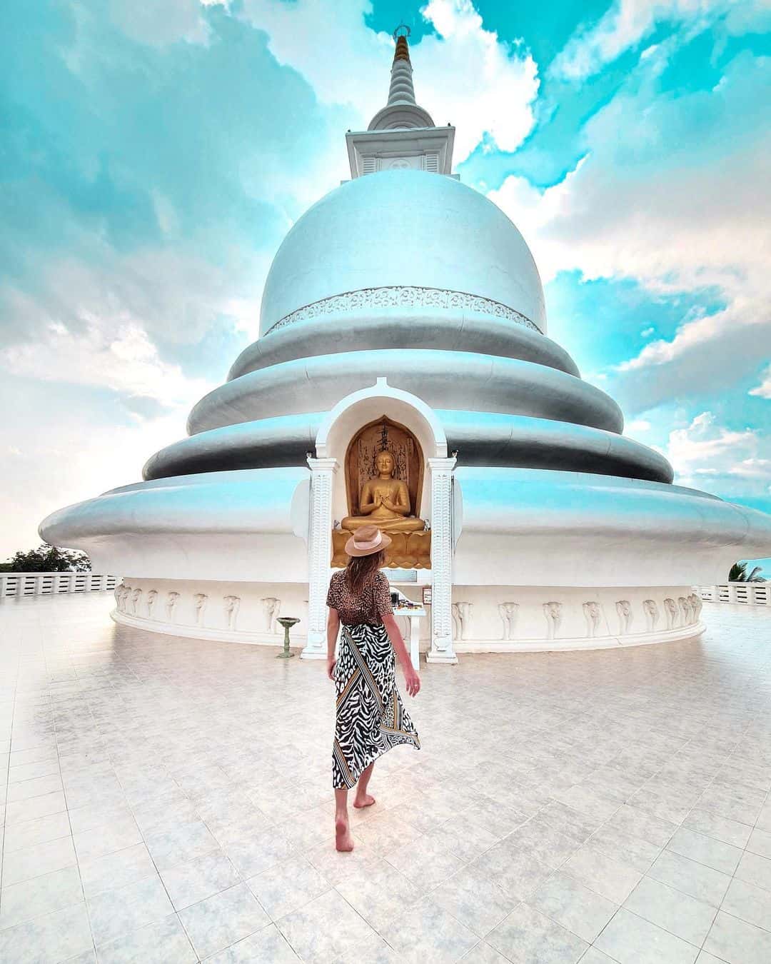 Japanese Peace Pagoda Sri Lanka