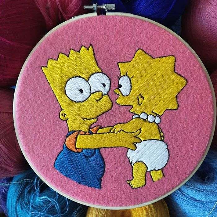 Kreatif, 10 Potret Sulaman dari Scene Favorit The Simpson