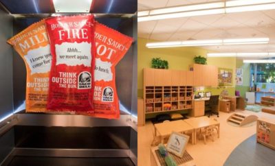 Ada Tempat Penitipan Anak, 10 Potret Kantor Taco Bell