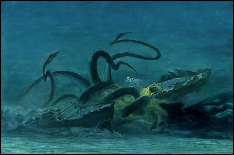 Menguak Misteri Kraken, Makhluk Moster Laut Eropa Utara yang Melegenda 