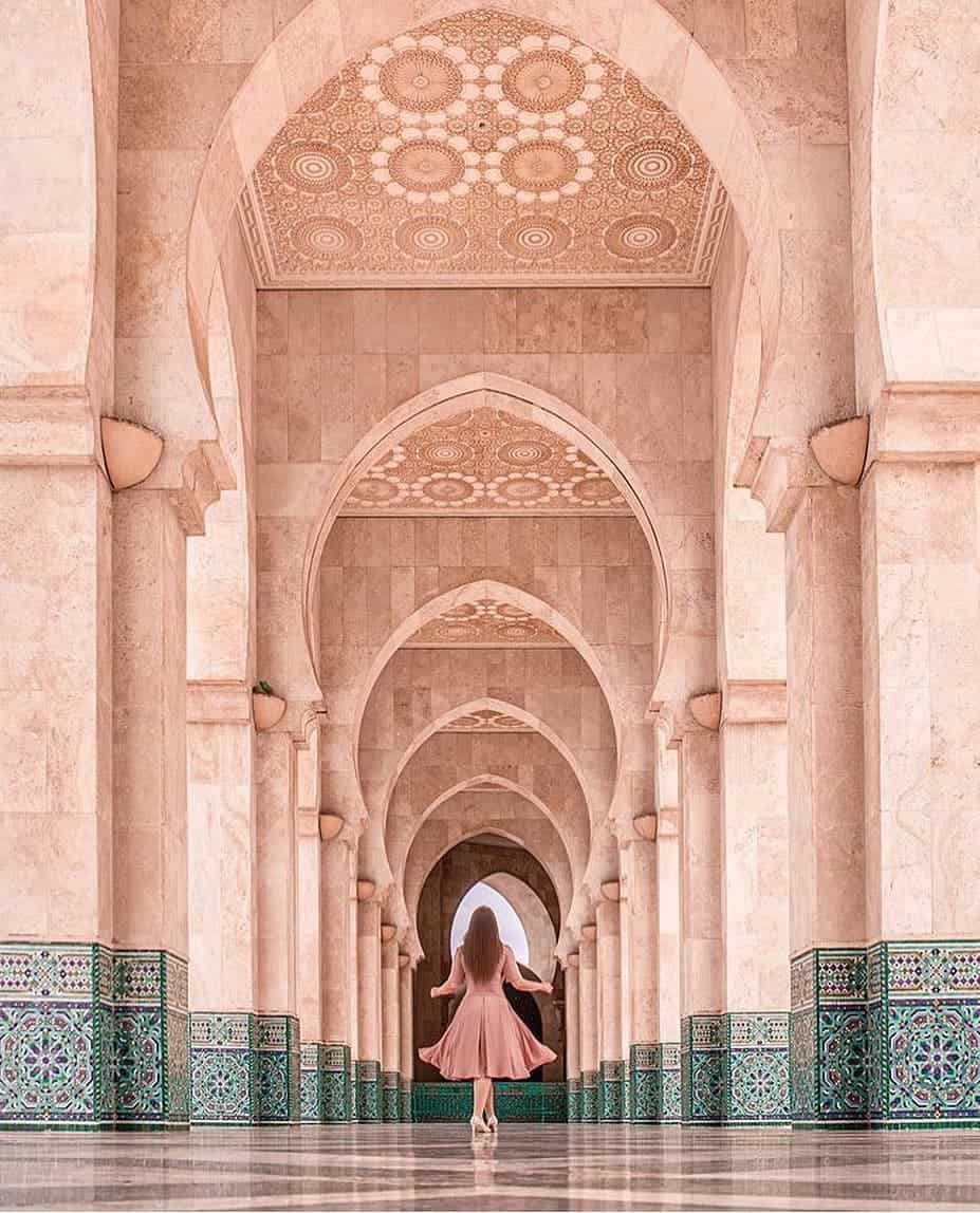 masjid hassan II Maroko