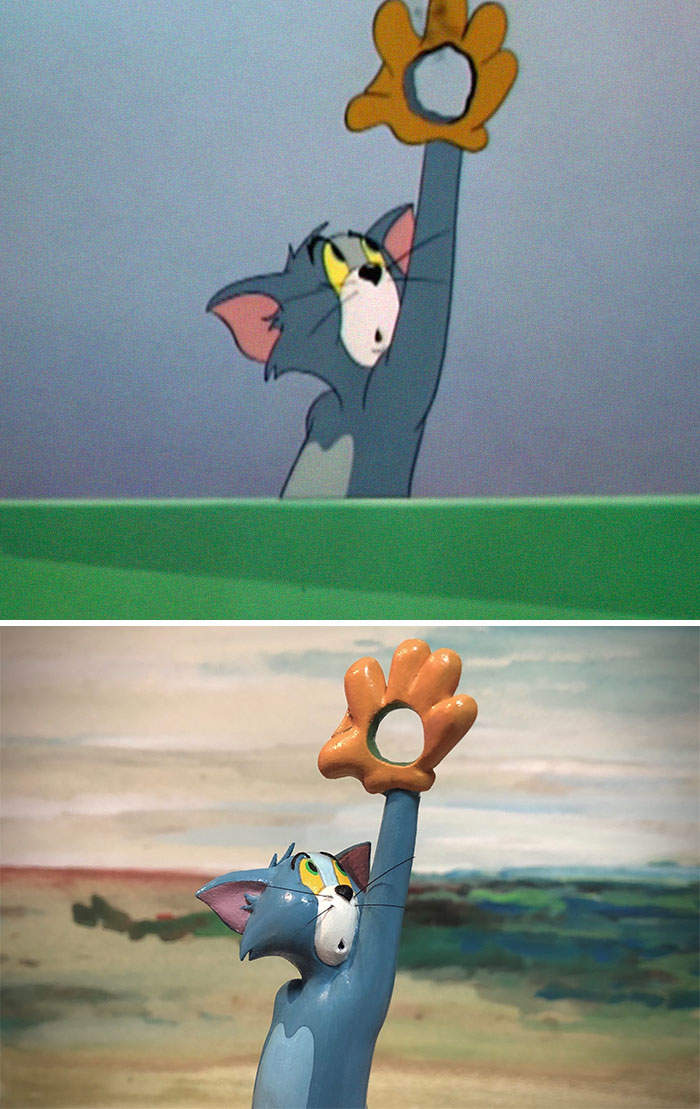 Kreatif, 10 Patung Mini Terinspirasi dari Adegan Tom and Jerry