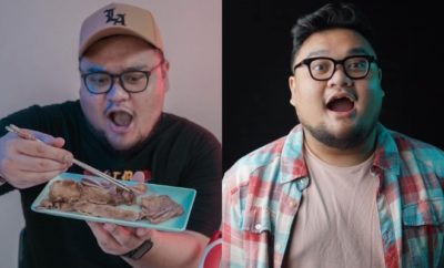 10 Potret Food Vlogger Bang Mpin yang Suka Review Kuliner Street Food