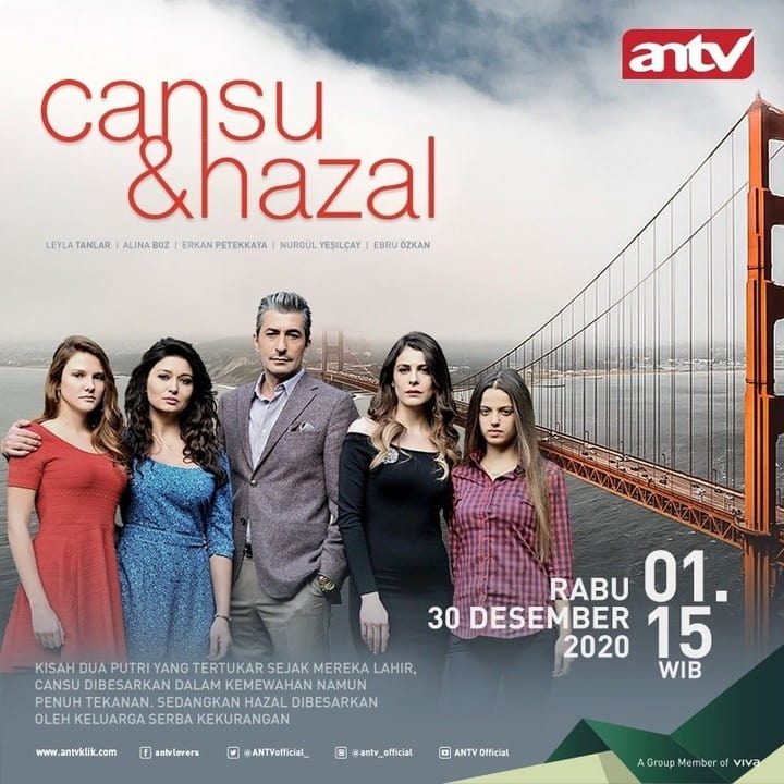 Sinopsis Cansu & Hazal di ANTV, Serial Turki Kisahkan Putri yang Tertukar