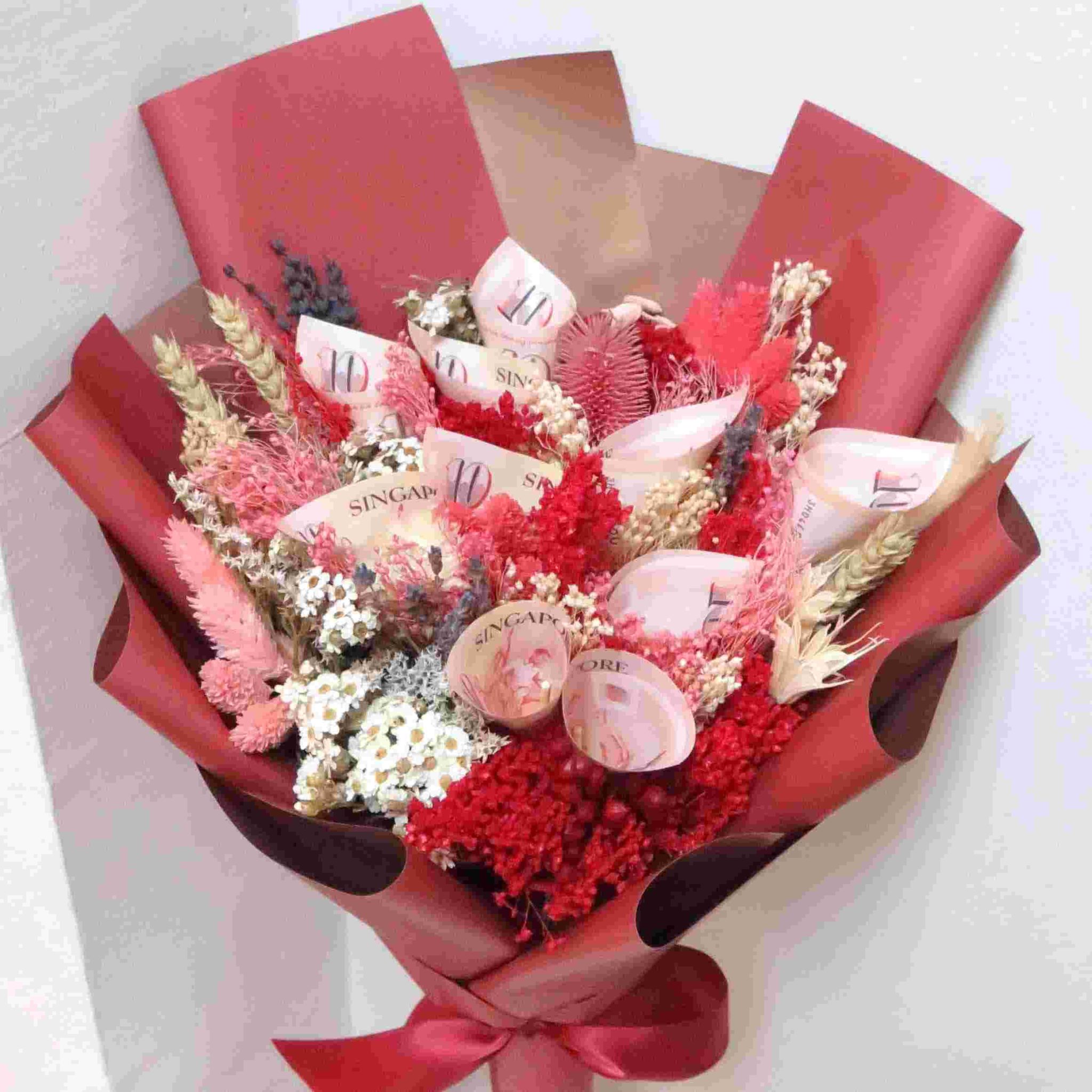 Tak Kalah Romantis, 10 Kreasi Buket Uang yang Cocok untuk Pernikahan