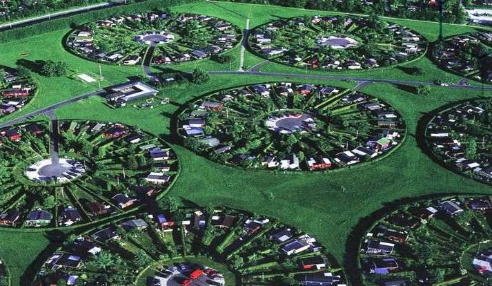 Brondby Haveby, Pemukiman dengan Konsep Lingkaran Unik di Denmark