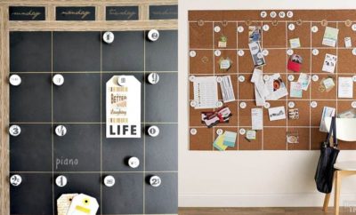 10 DIY Kalender Cantik untuk Meningkatkan Produktifitas di Tahun Baru